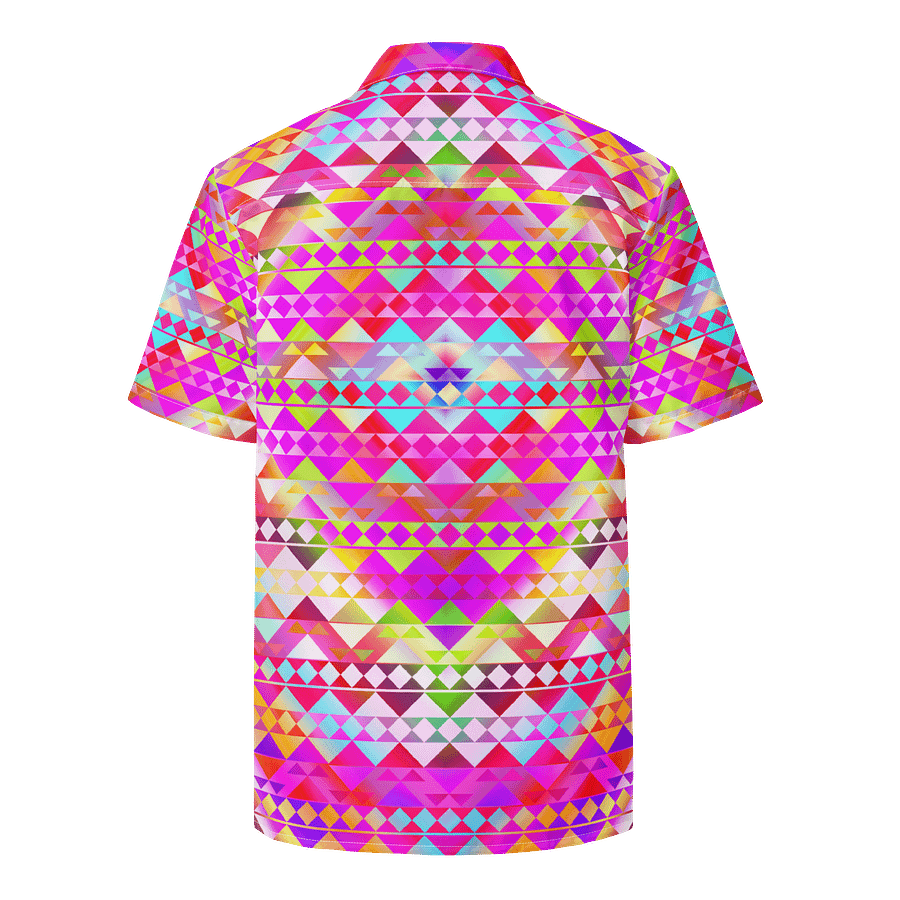 Pink Tribal Hawaiian Shirt product image (2)