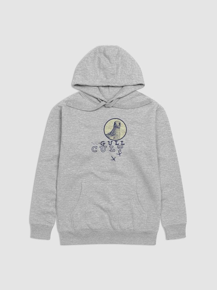 Gavin the Gull Cult Hoodie Dark Blue Text product image (1)