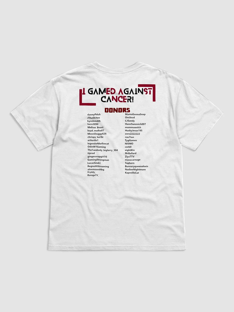GoFundMe Fundraiser Shirt! WHITE product image (3)