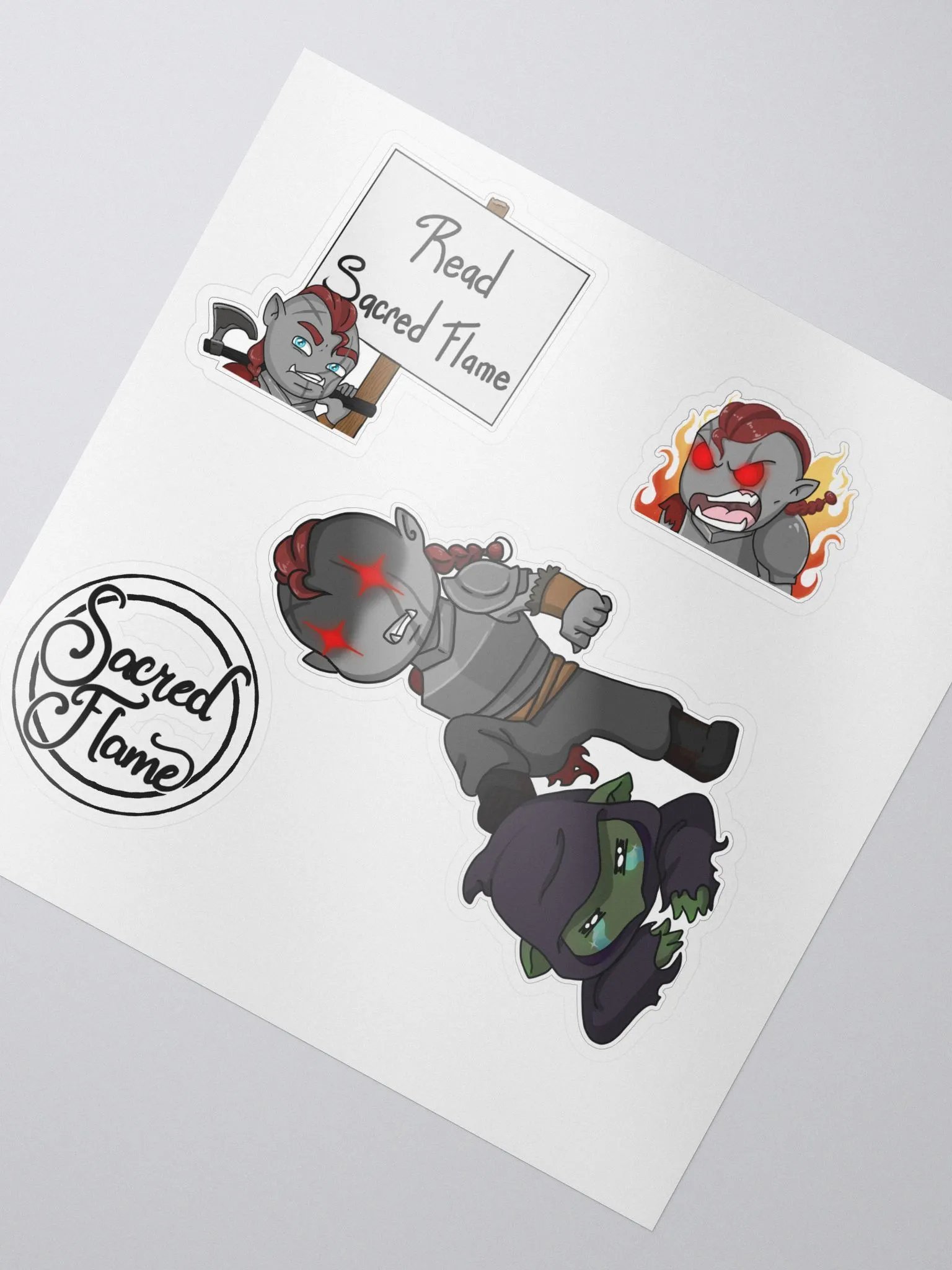 Einar Chibi Sticker pack product image (2)