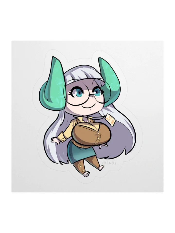 Chibi Jing kiss-cut sticker product image (2)