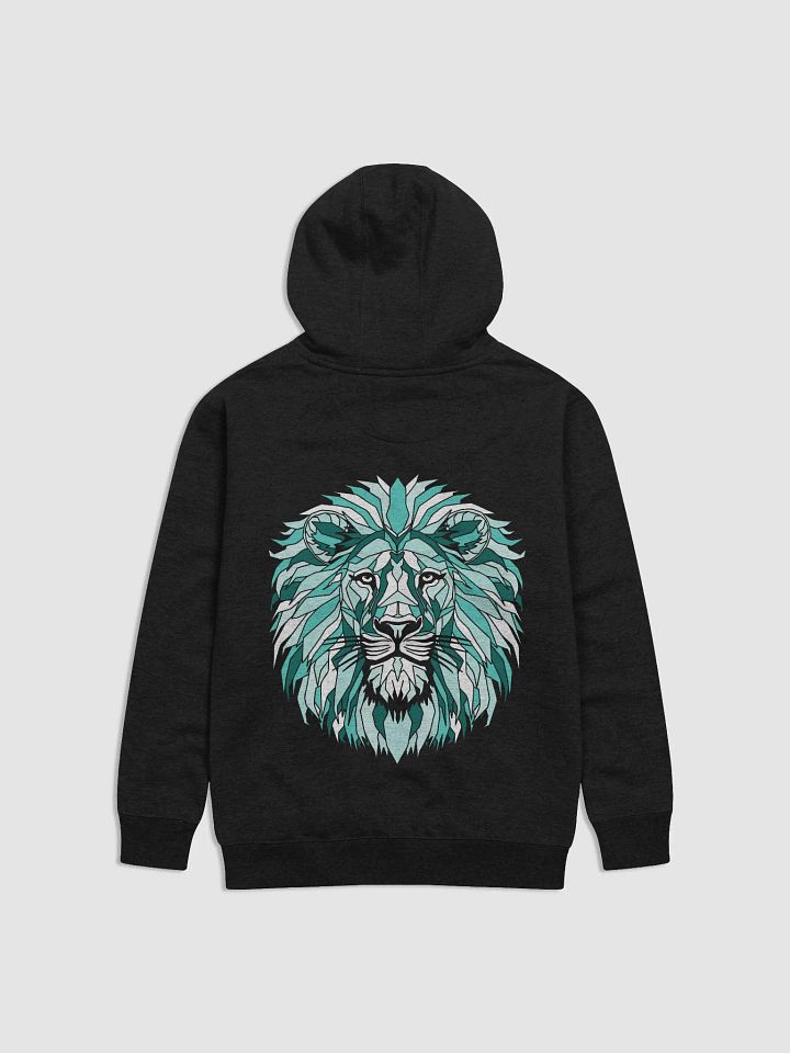 Lion of Judah Abstract Green | Hoodie product image (6)