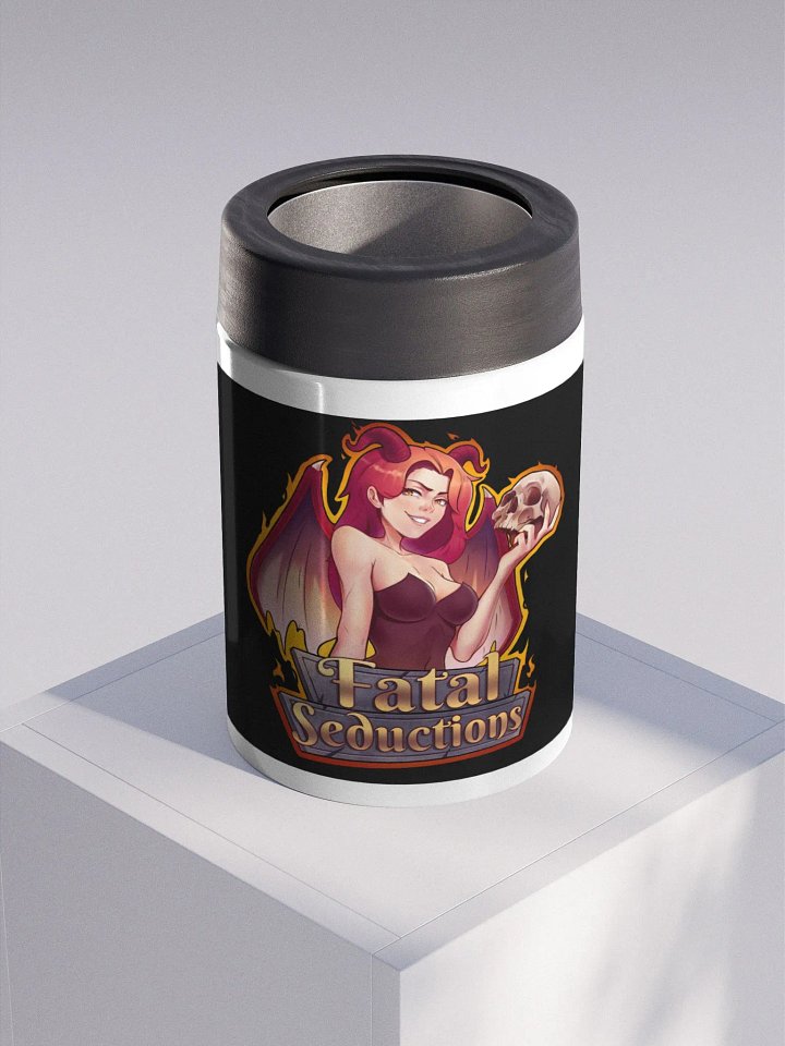 Affiliate Stainless Steel Koozie Black product image (1)