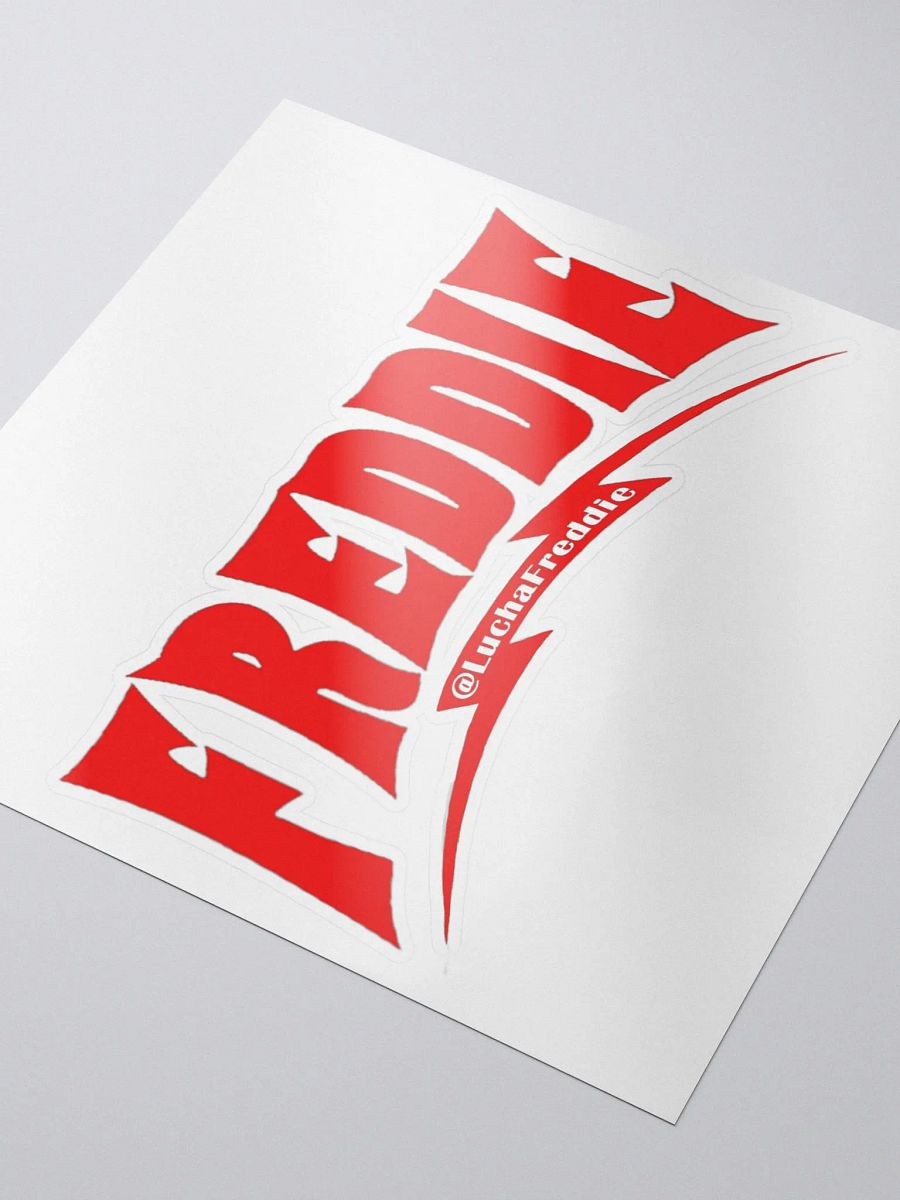 LuchaFreddie Flash logo sticker product image (3)