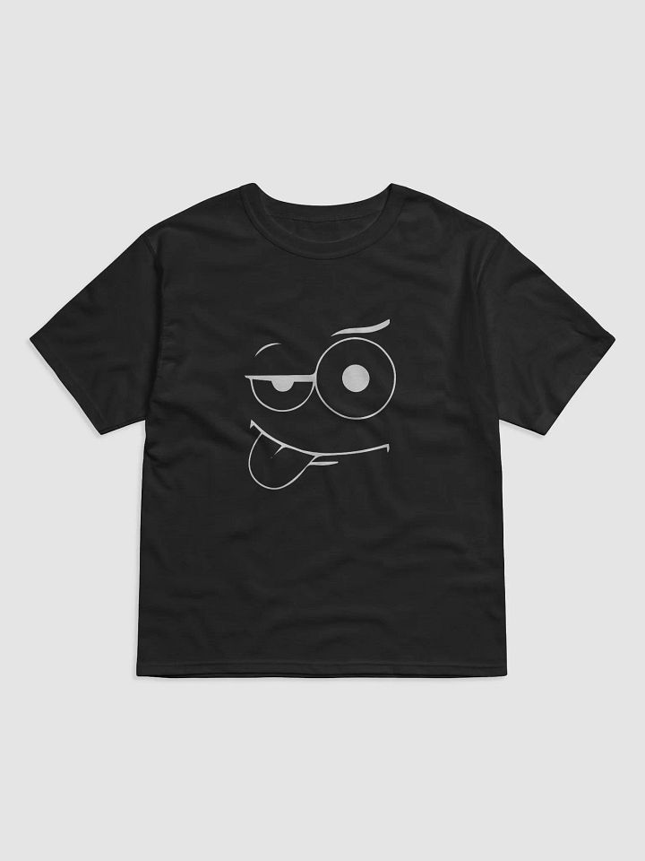 "Smirky Face" Shirt (White Logo) product image (1)