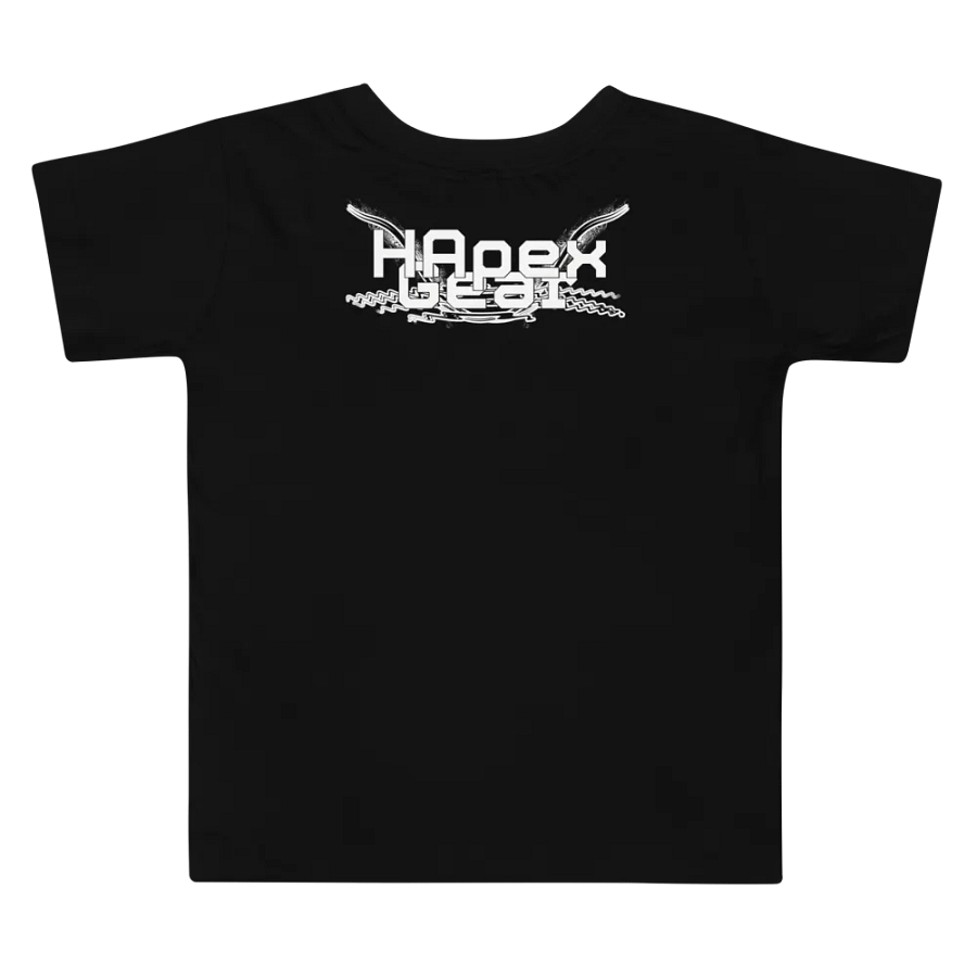 Toddler T-Shirt - White HApex Gear Black Logo product image (2)