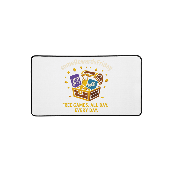 someRewardsFriday Treasure Desk Mat product image (2)