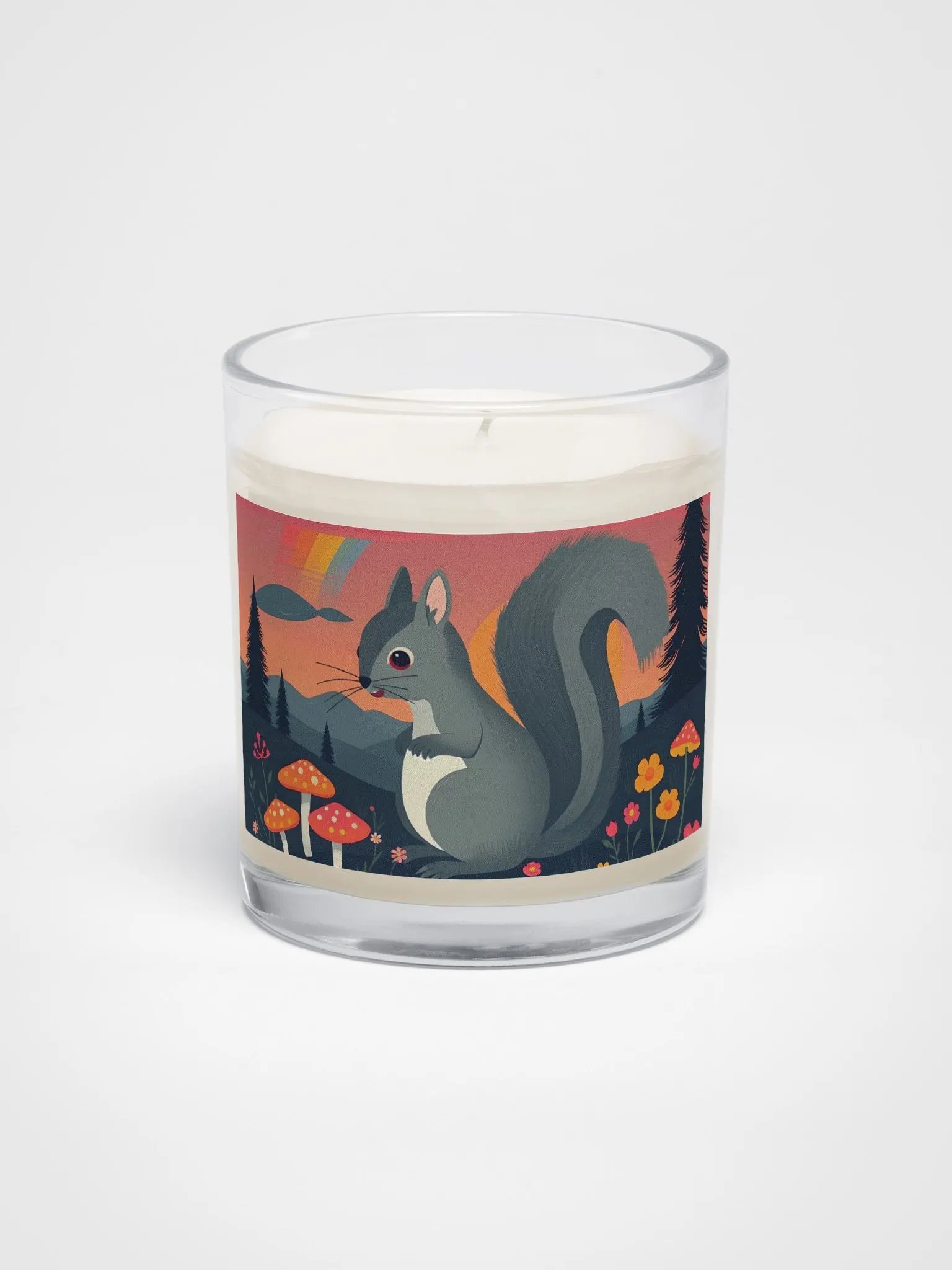 Whimsical Squirrel Soy Wax Candle product image (1)