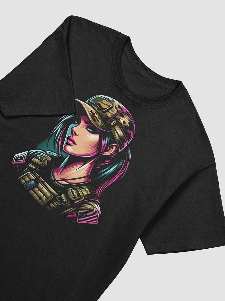 Military Valor Female Womens Tee product image (2)
