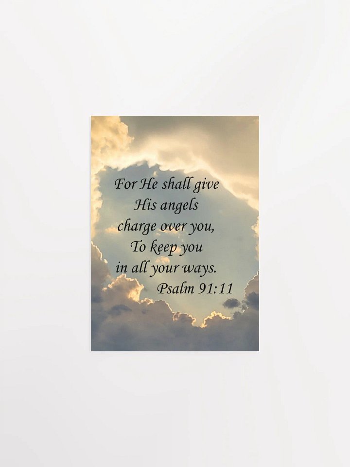 Angels charge over you - Print product image (1)