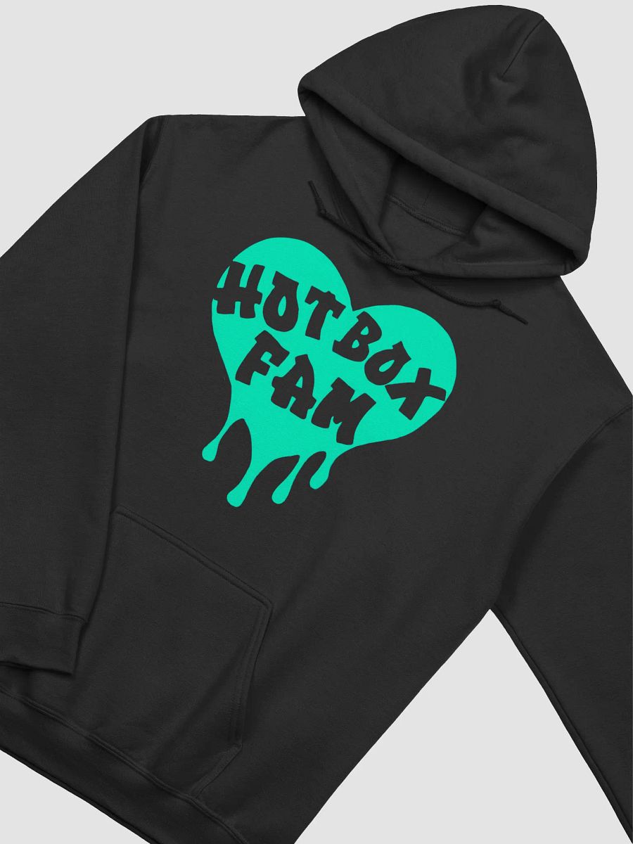 UNISEX HOT BOX FAM TRANSPARENT SEAFOAM GREEN LOGO HOODIE product image (31)