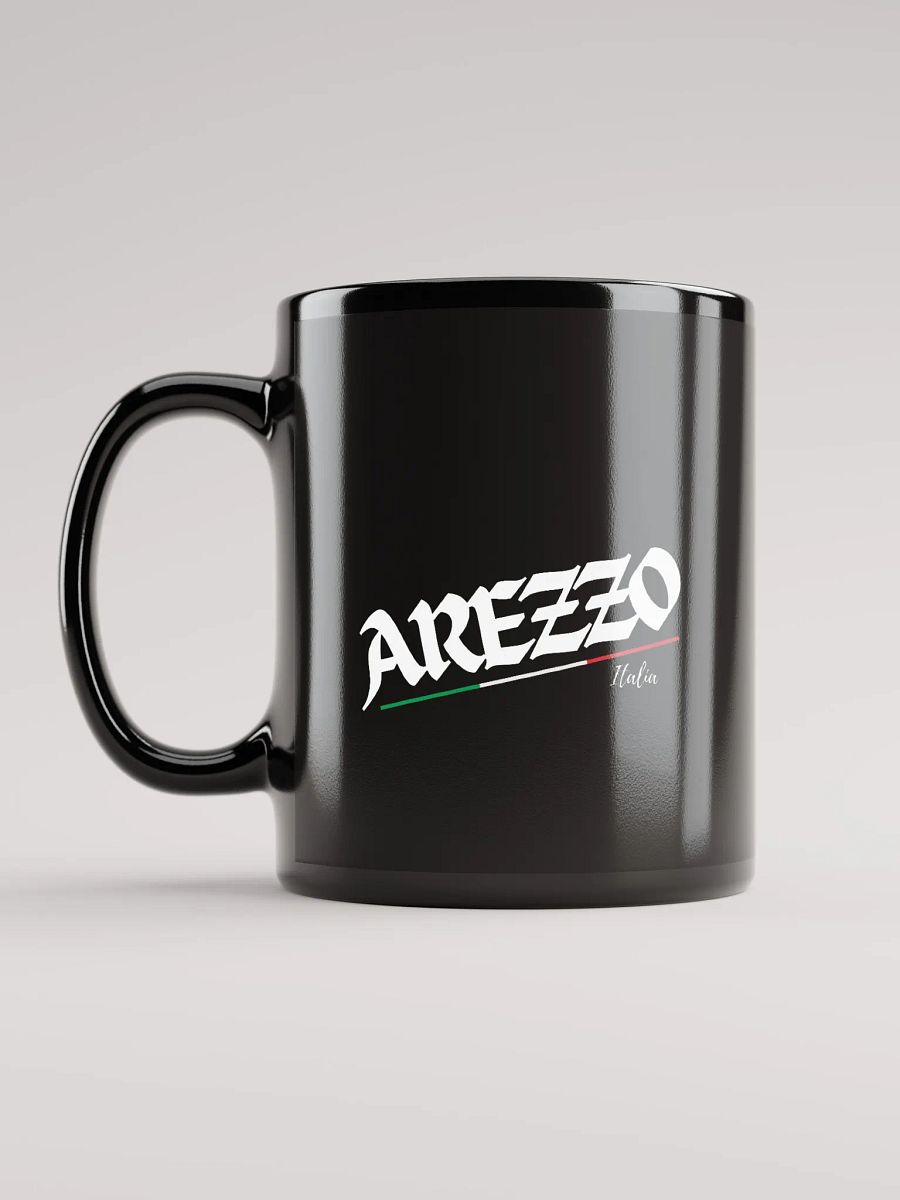 Arezzo Inspired Black Glossy Mug product image (11)