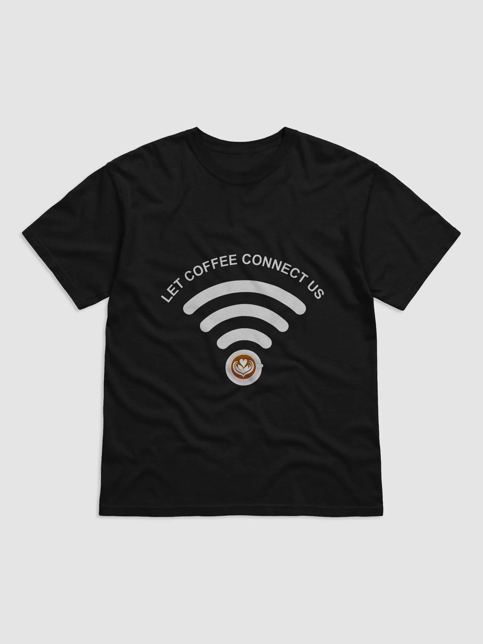 COFFEE CONNECT T-SHIRT (WHITE) product image (2)