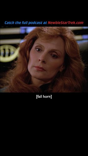Pulaski is objectively a better doctor than Beverly Crusher

Catch the full podcast at NewbieStarTrek.com!

Ask us a question...