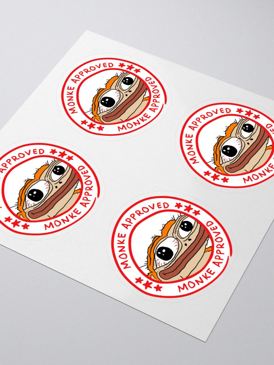Stickers - Monke Approved product image (3)