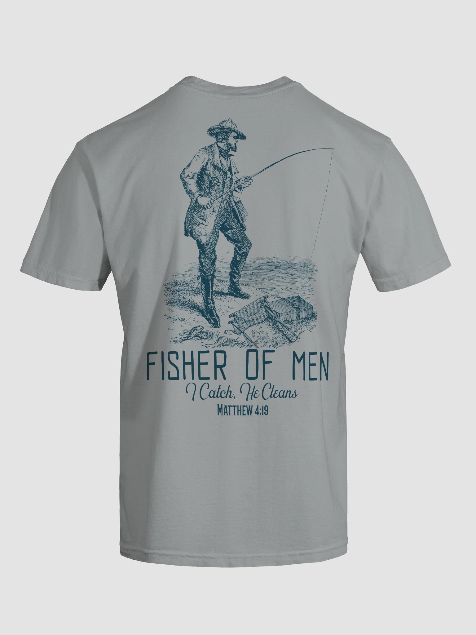 Fisher of Men – Vintage Christian Fishing Shirt product image (9)