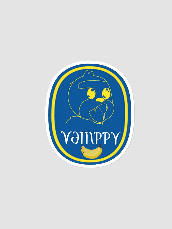 Vamppy Banana Sticker