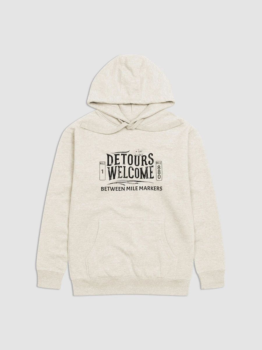 Detours Welcome Hoodie in Black product image (4)