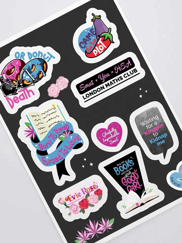 Book Lover Sticker Sheet product image (1)