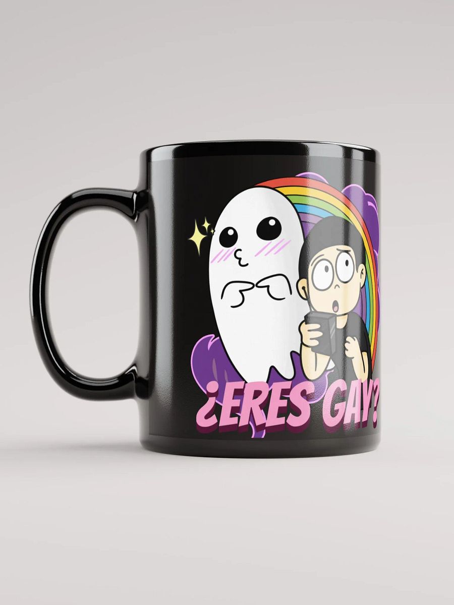 ¿Eres Gay? | Taza Negra Brillante product image (11)