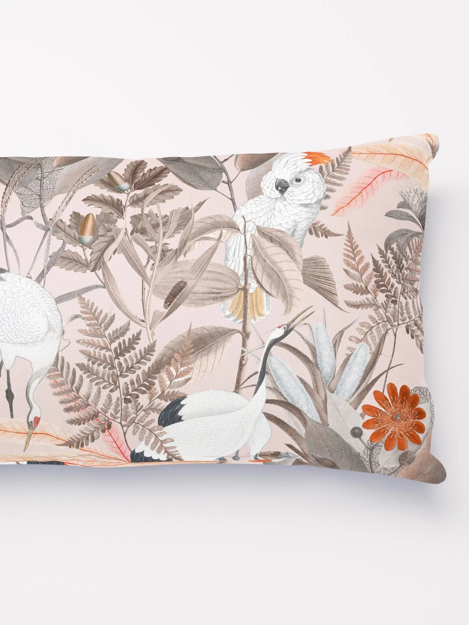 Pink Ecotone Throw Pillow product image (1)