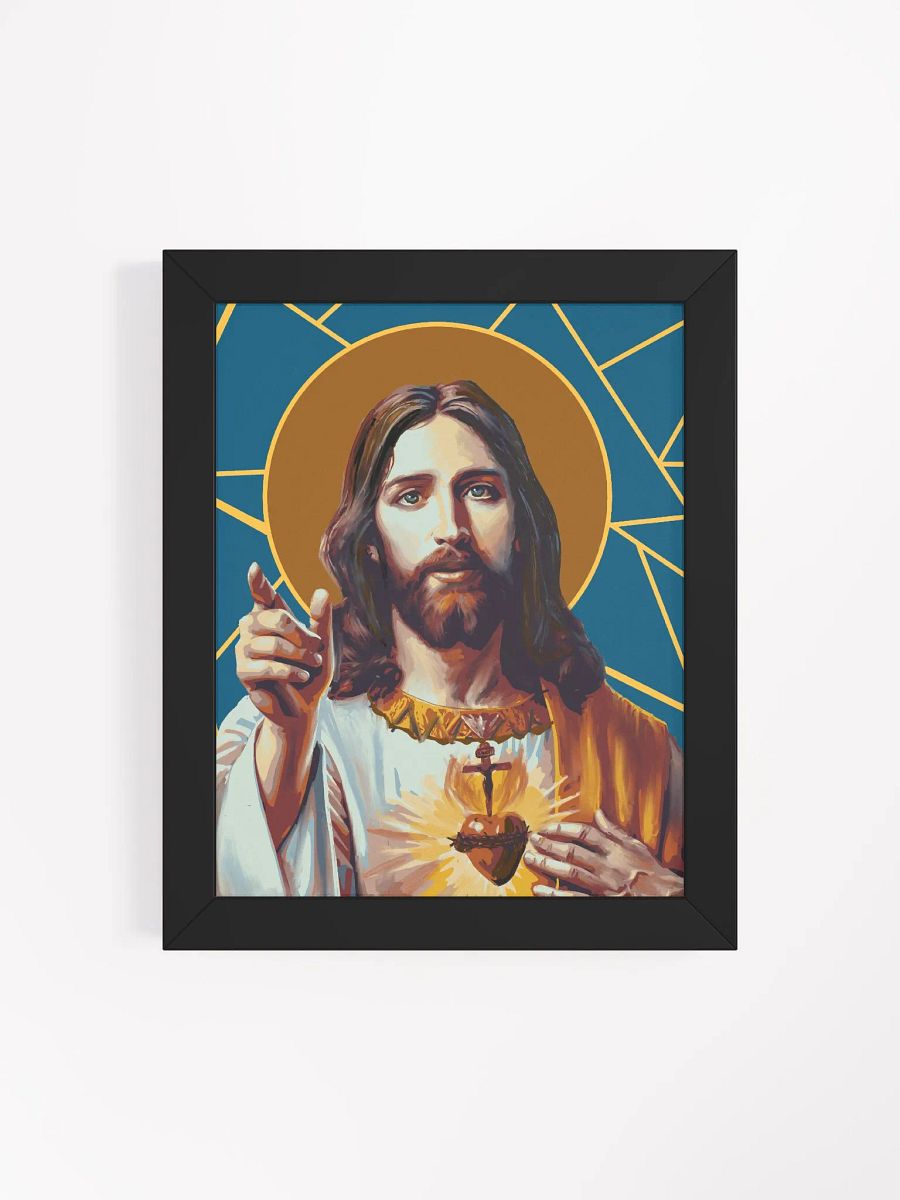 The Sacred Heart of Jesus Framed Print product image (5)