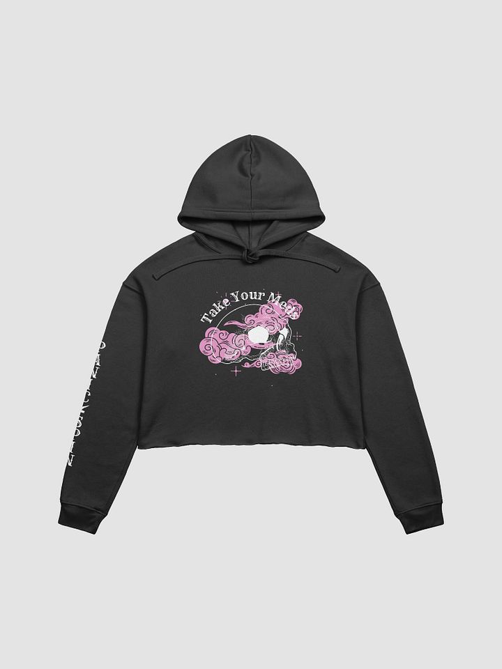 Take Your Meds Cropped Hoodie w Side Sleeve product image (1)