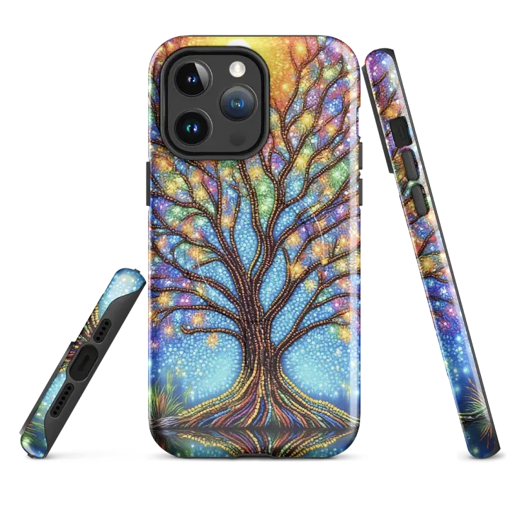 Sunlit Surreal Tree iPhone® Case product image (4)