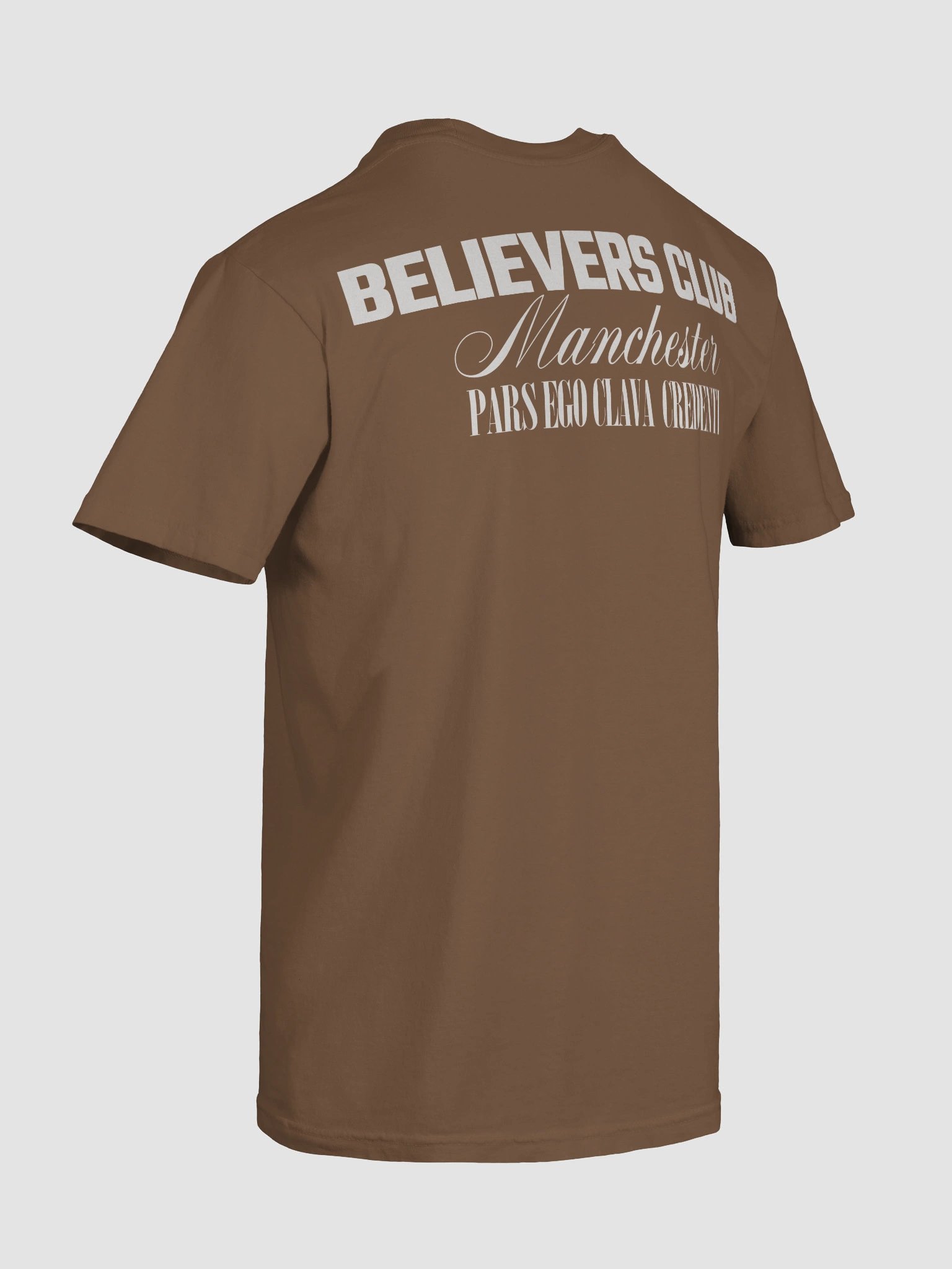 Believers Club Espresso T-shirt product image (8)