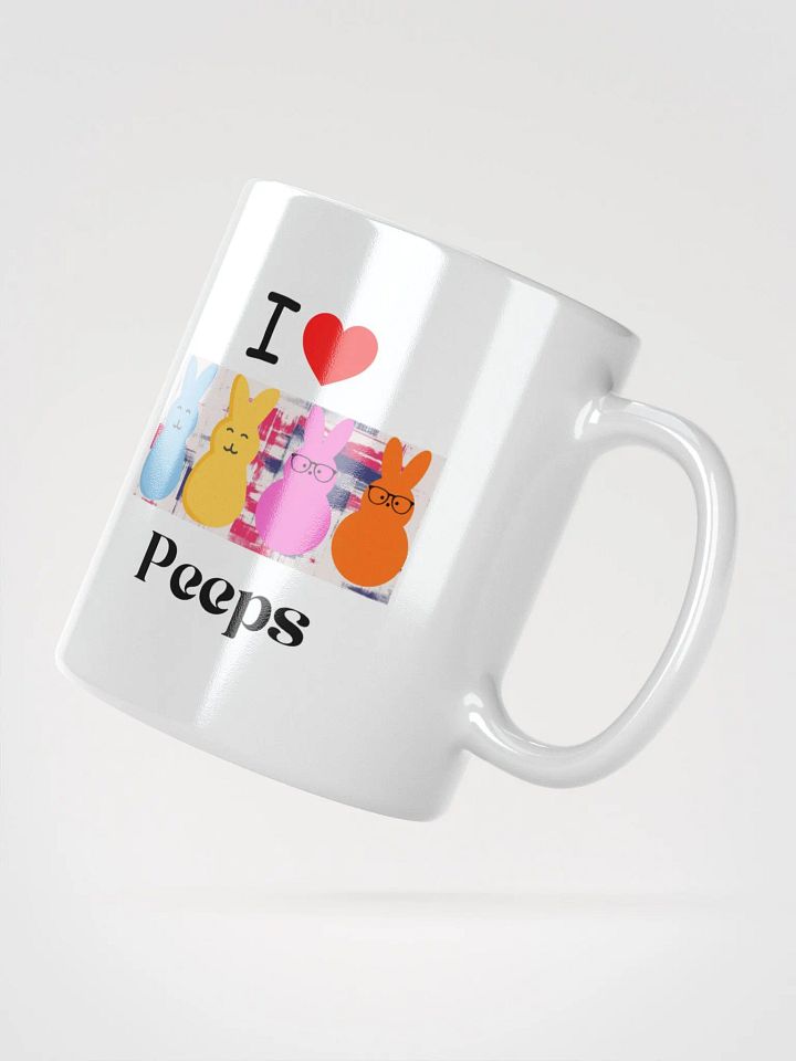 White Glossy Mug Peeps product image (2)