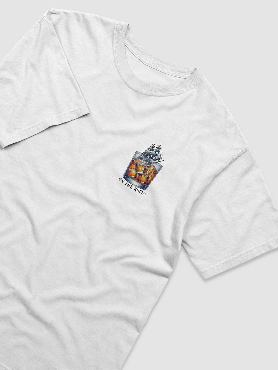 On The Rocks Mens White T product image (3)