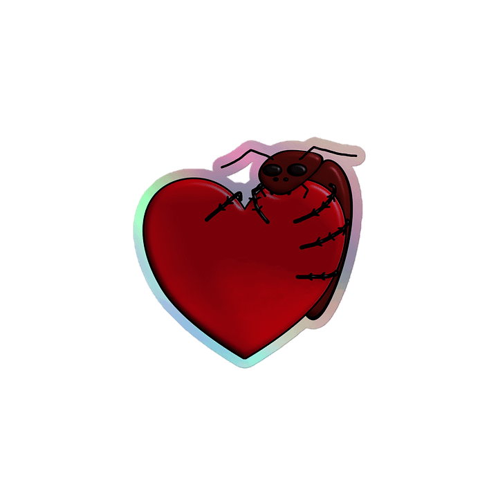Randy the Radroach LOVE Vinyl Sticker product image (1)