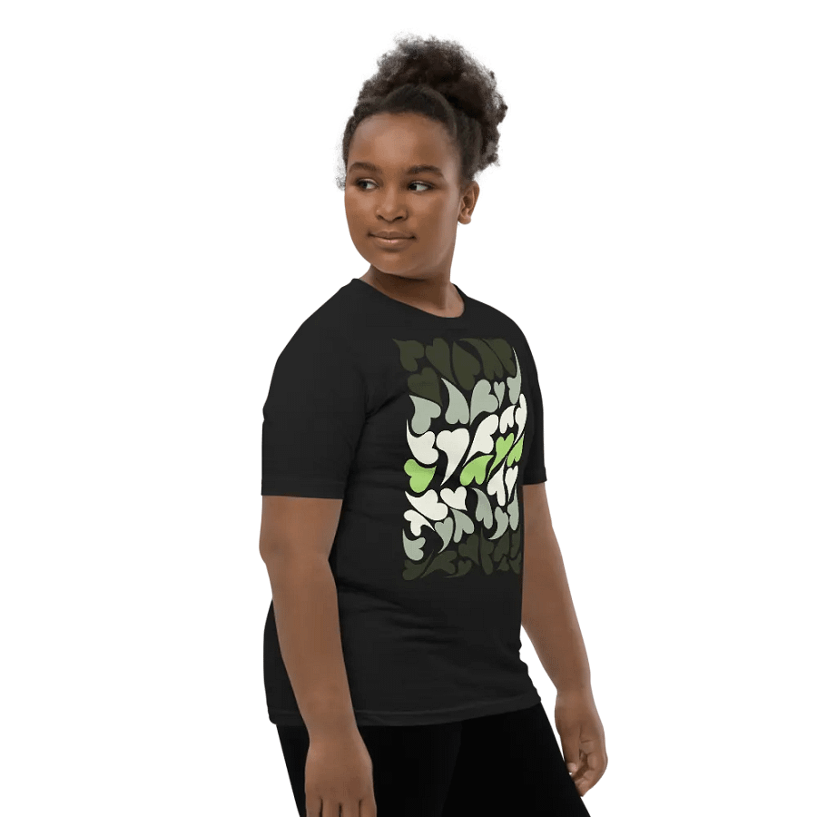 Nestled PRIDE Agender T-shirt (Youth) product image (15)