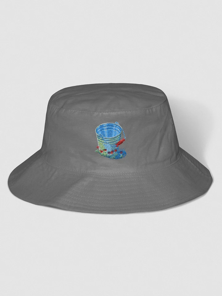 Embroidered Bucket bucket hat that's grey product image (1)