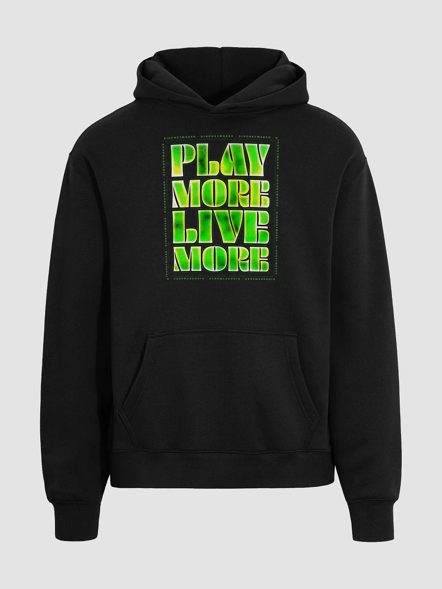 Play More Live More Unisex Premium Oversized Hoodie product image (12)