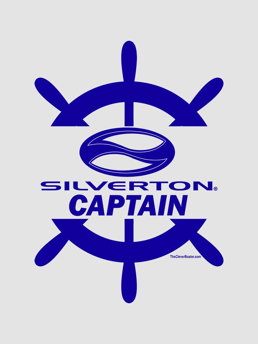 Silverton Yachts - T-Shirt - Light Shirt w/Blue Logo product image (2)