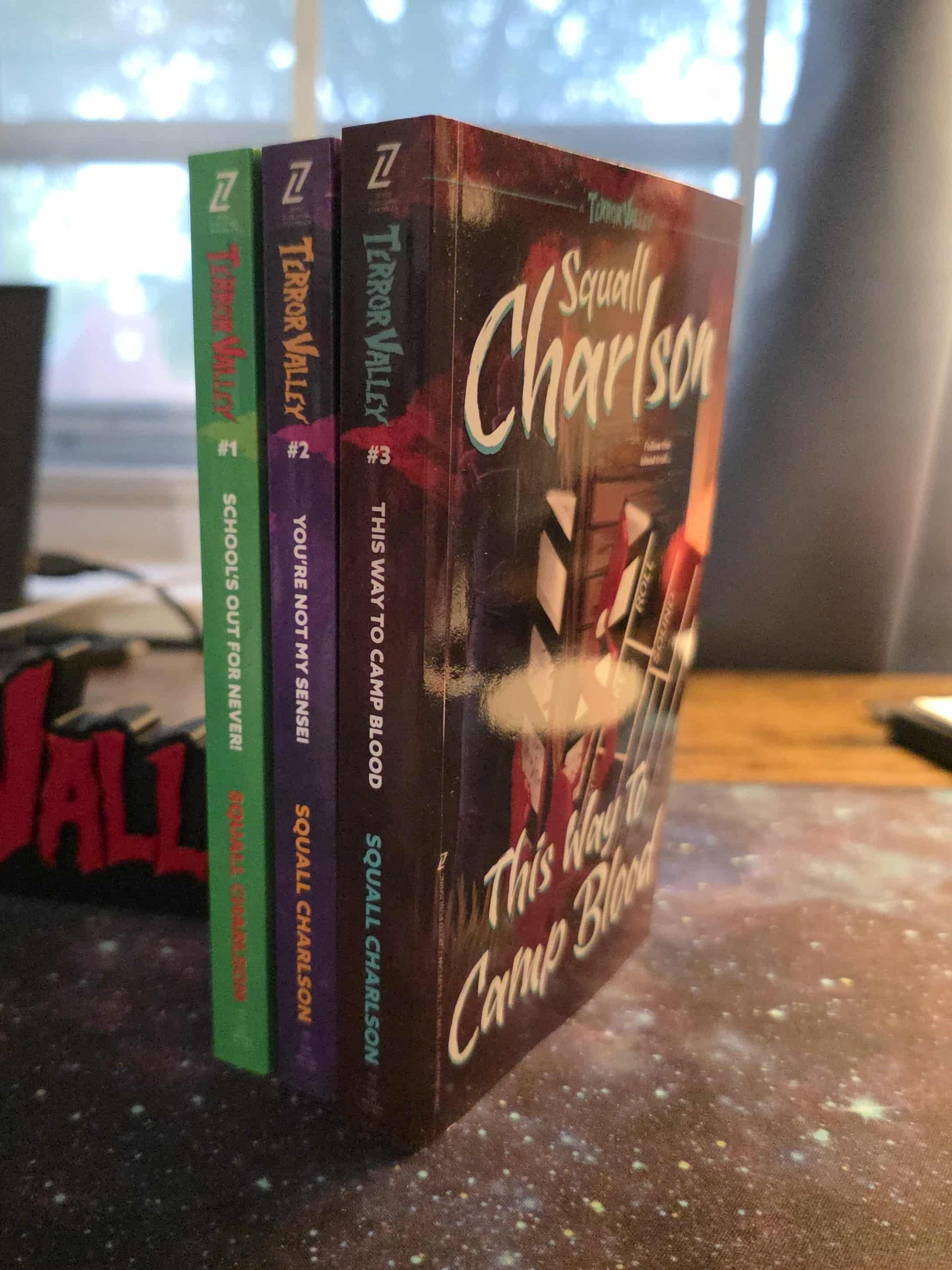 Terror Valley Trilogy Set (Retro Paperback Size) (Signed) product image (1)
