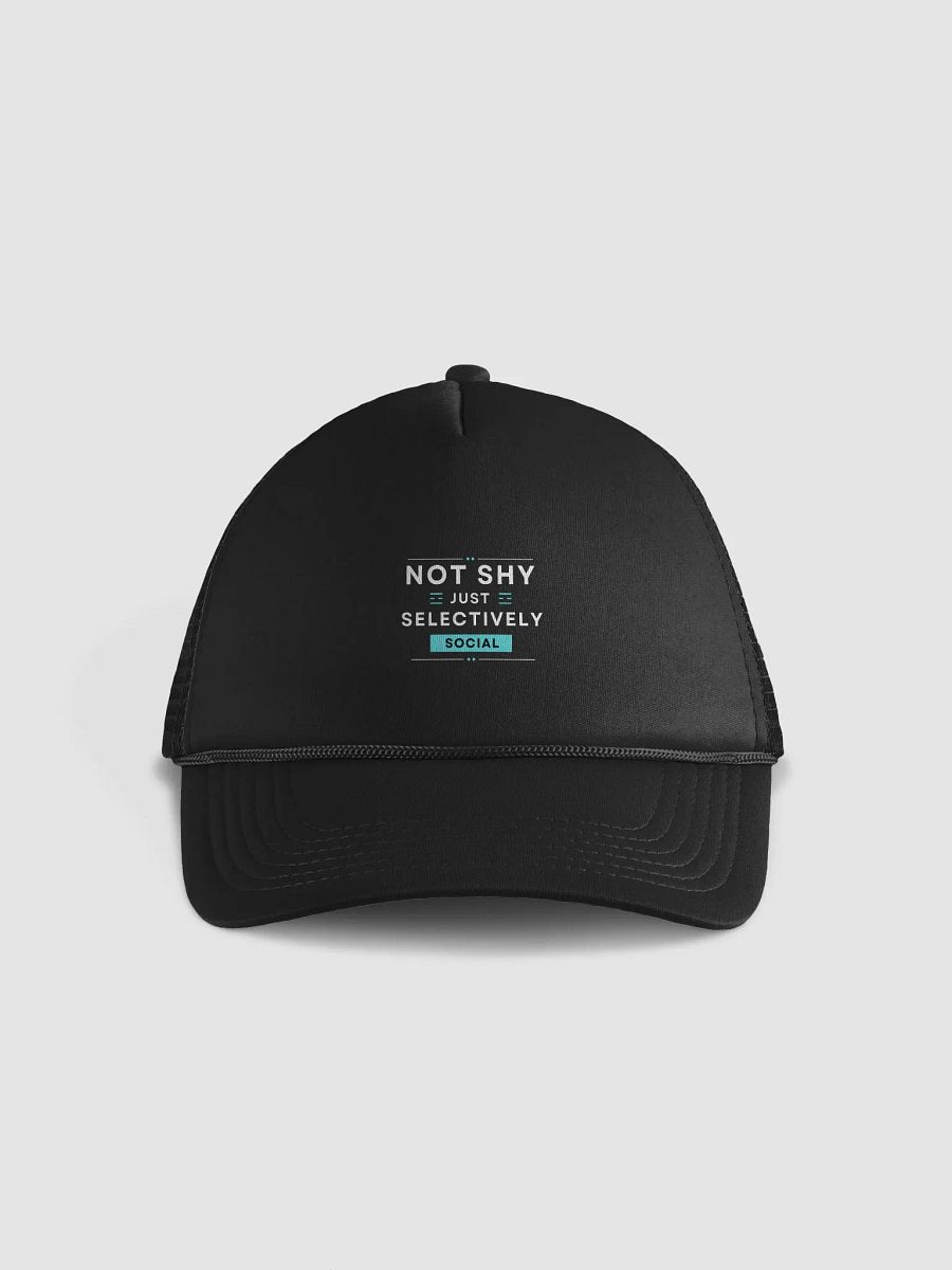 SOCIAL Observing Foam Trucker Hat product image (3)