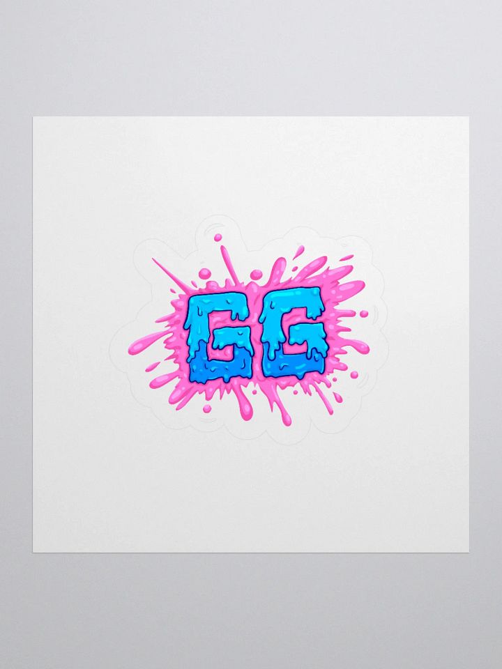 GG Drip Kiss Cut Stickers product image (1)