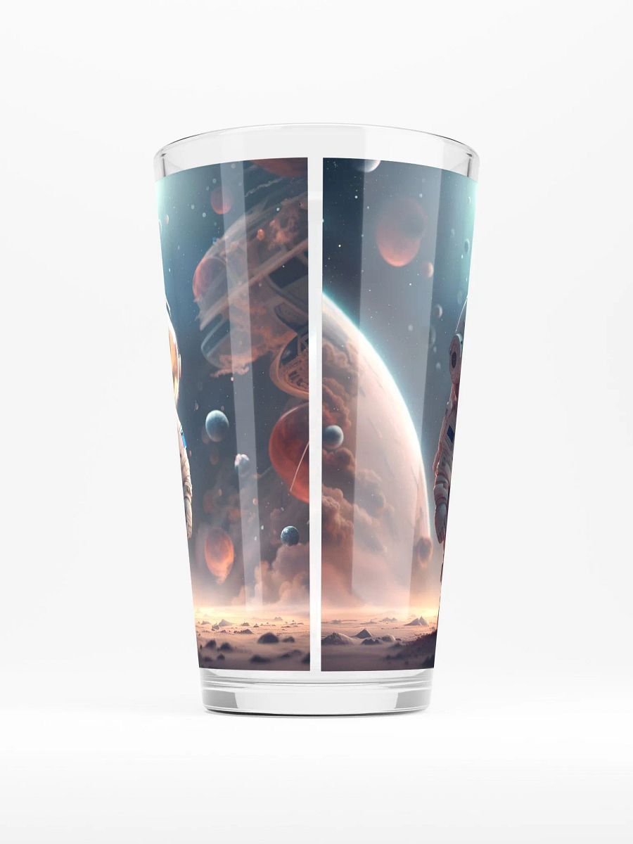 Child Astronaut Pint glass product image (2)