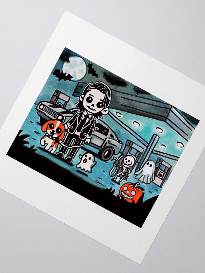 Midnight Refuel Sticker product image (2)