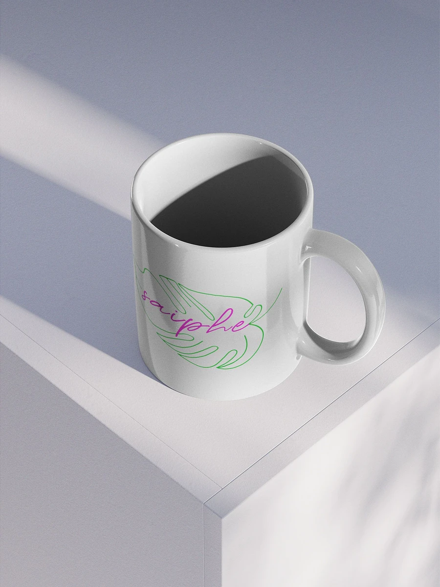 Saiphe Leaf White Mug Color Logo product image (2)