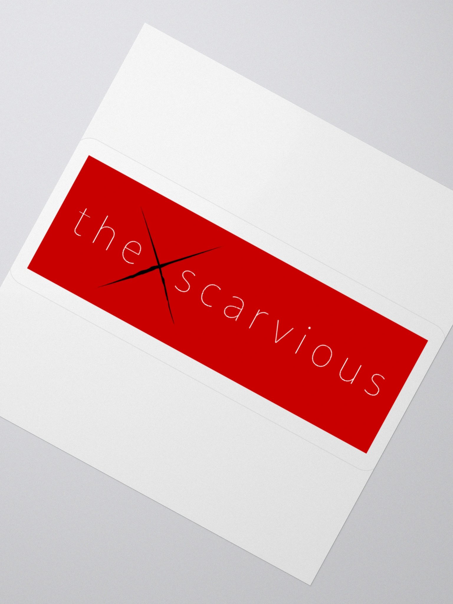 Xscarvious Kiss Cut Sticker - Full Logo product image (5)