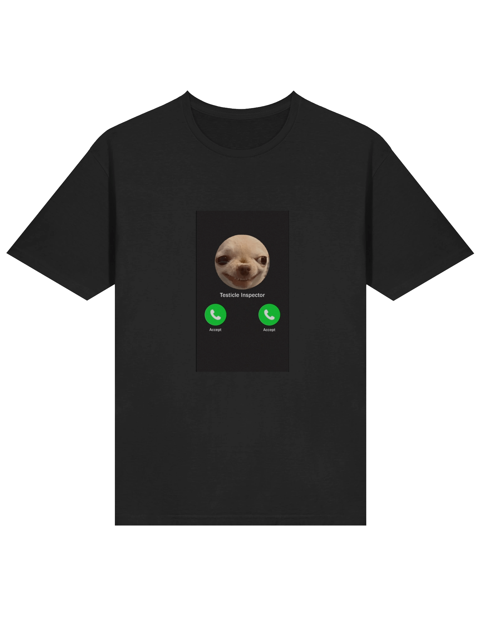 Testical Inspector - Evil Dog T-shirt product image (1)