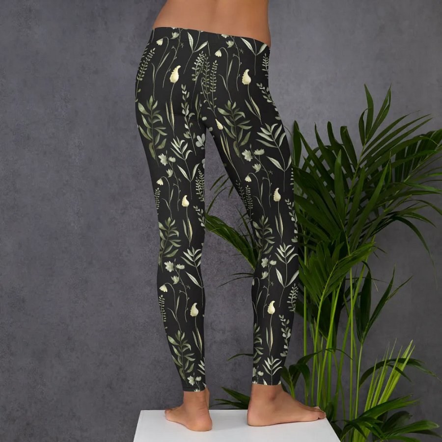 Wildflower Pattern Yoga Leggings product image (6)