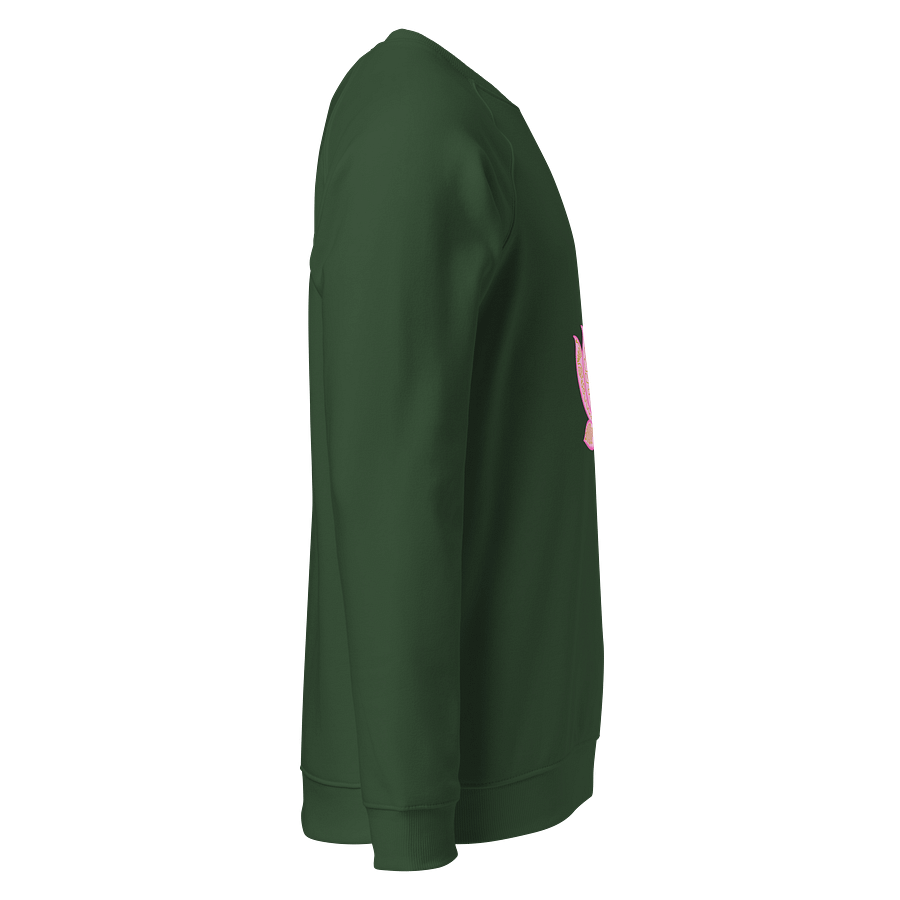 Golden Lotus Unisex Organic Sweatshirt product image (4)