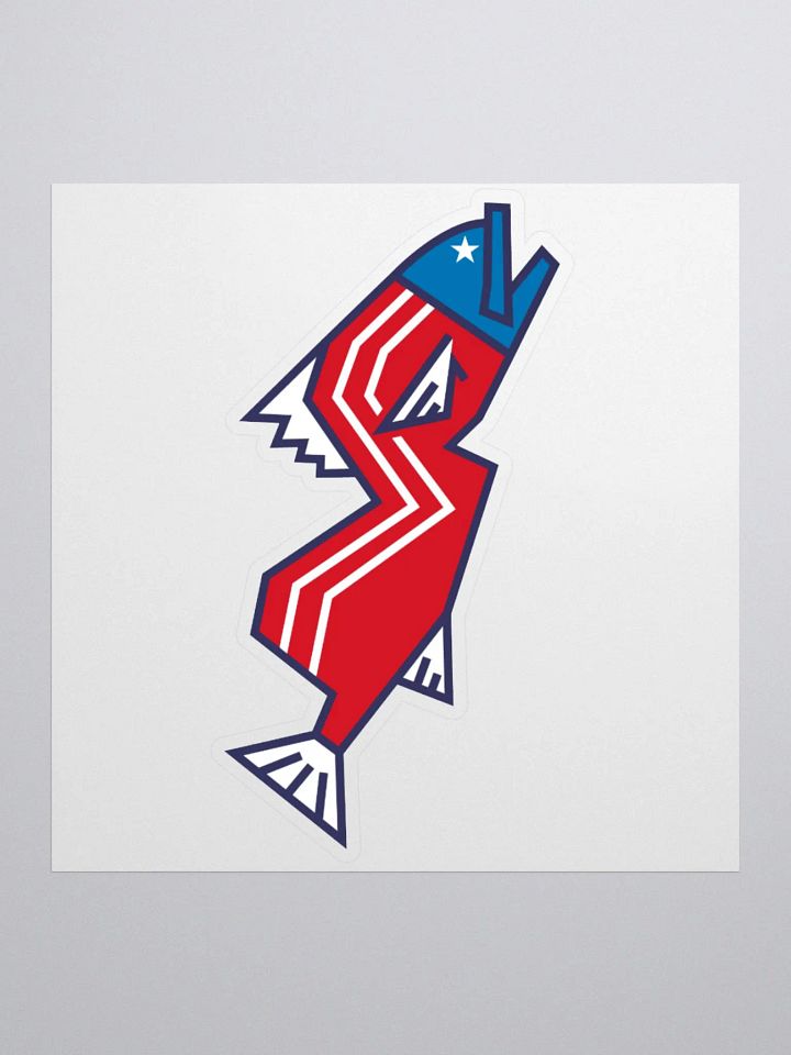 Salty Sam American Flag Logo Sticker product image (3)