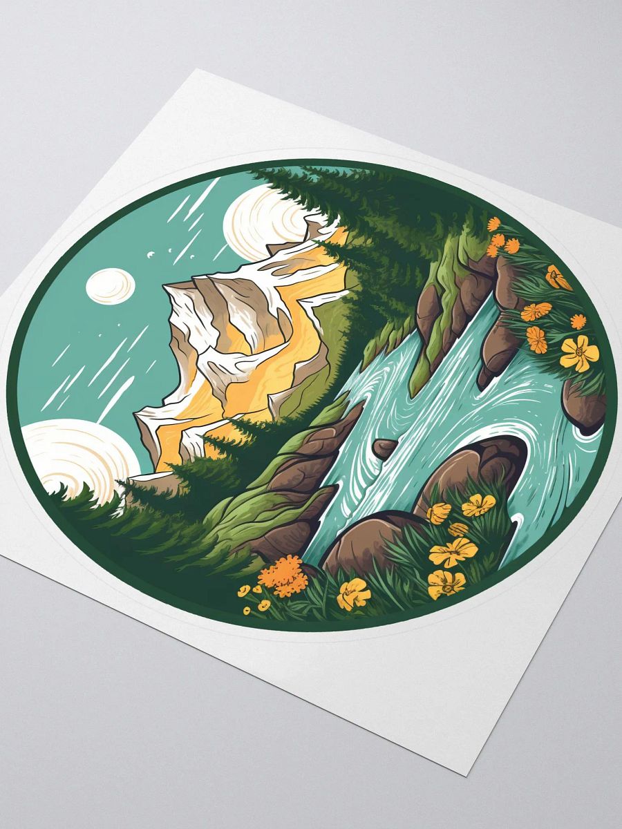 Spring Mountains sticker product image (3)