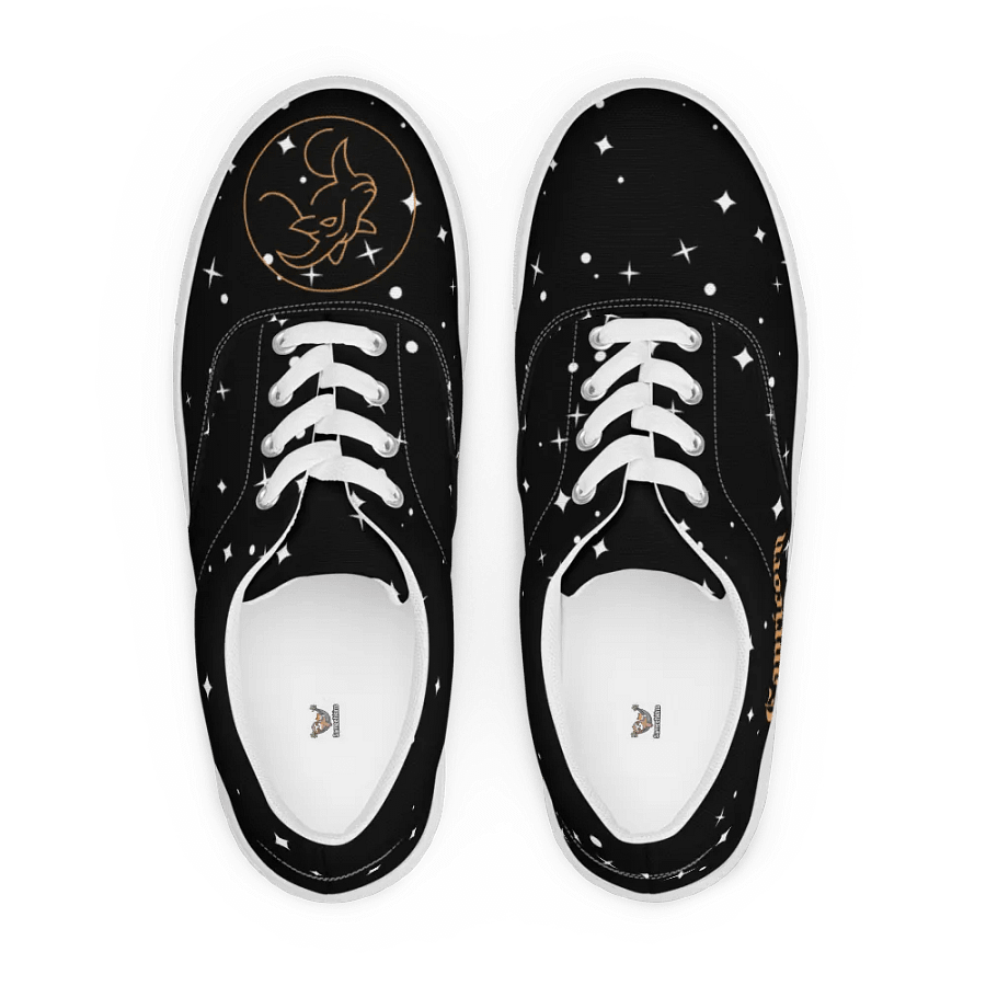 Starry Night Capricorn Women's Lace-Up Shoes product image (1)