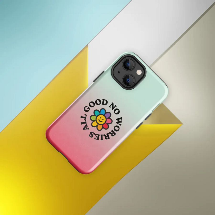 All Good Circle Tough iPhone Case product image (31)